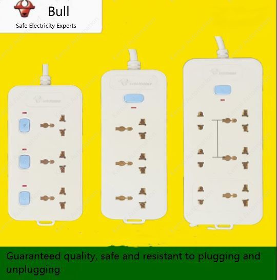 5-Plug Master (White) 2m