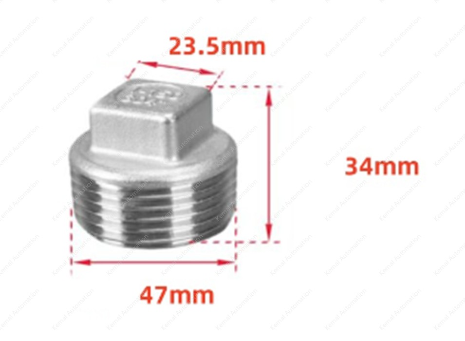 201 material 1.5 inch 1-1/2